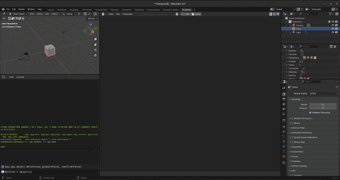 Creating 3D objects on Blender using Python | DuckLabs